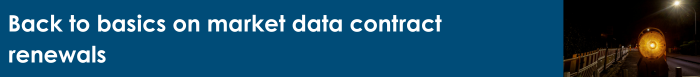Market data contract renewals