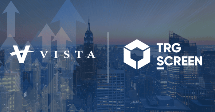 TRG Screen Announces Strategic Growth Investment from Vista Equity Partners